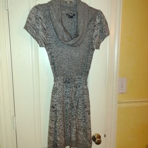 Sequin Heart Junior Sweater Dress